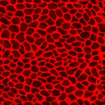 Seamless volcano leopard, ocelot or wild cat fur pattern print Stockillustratie