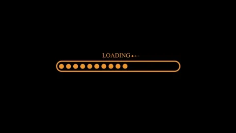 Seamless Waiting Loading Bar Animation for Mobile Application Interfaces Stock Footage 337069945