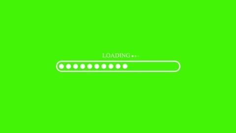 Seamless Waiting Loading Bar Animation for Mobile Application Interfaces Stock Footage 337069960