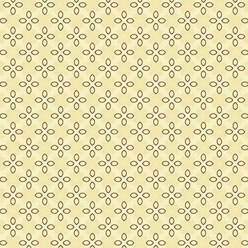 Seamless Wallpaper Design Background Pattern Stock Illustration
