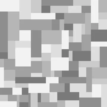 Seamless wallpaper from gray rectangles Stock Illustration