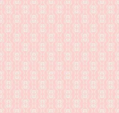 Seamless wallpaper pattern. fabric texture, background floral vector Stock Illustration