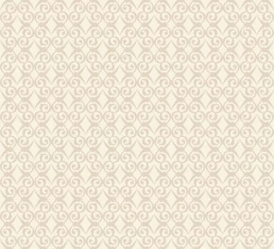 Seamless wallpaper pattern. fabric texture, background floral vector Stock Illustration