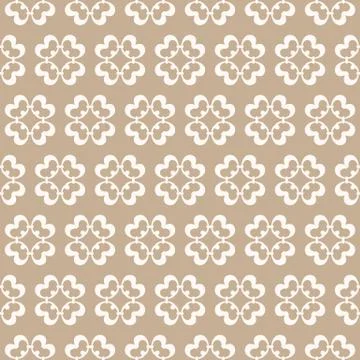 Seamless wallpaper pattern. fabric texture, background floral vector Stock Illustration