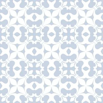 Seamless wallpaper pattern. fabric texture, background floral vector Stock Illustration
