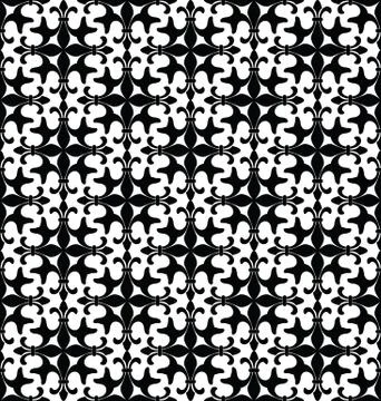 Seamless wallpaper pattern. fabric texture, background floral vector Stock Illustration