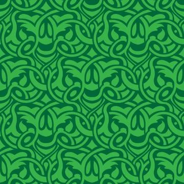 Seamless wallpaper pattern Stock Illustration