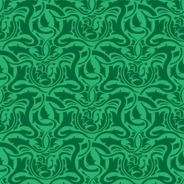 Seamless wallpaper pattern Stock Illustration