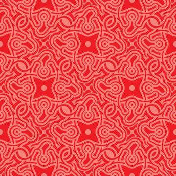 Seamless wallpaper pattern Stock Illustration