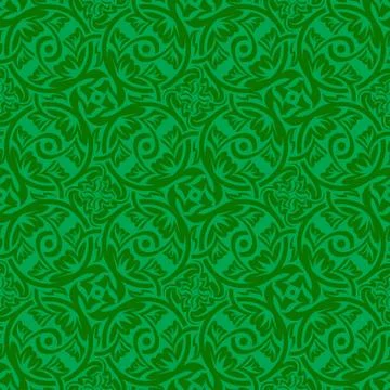 Seamless wallpaper pattern Stock Illustration