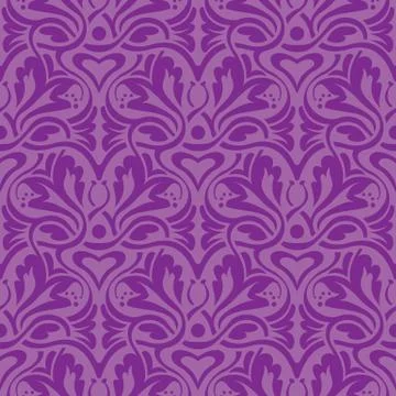 Seamless wallpaper pattern Stock Illustration