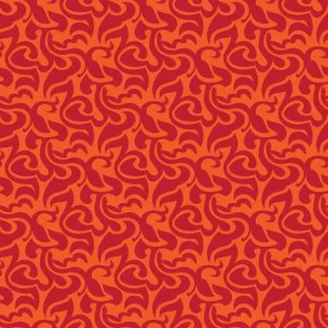 Seamless wallpaper pattern Illustrazione stock