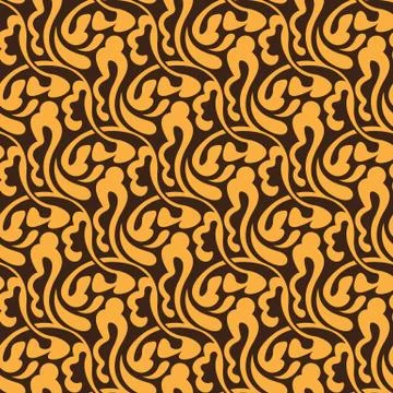 Seamless wallpaper pattern Stock Illustration