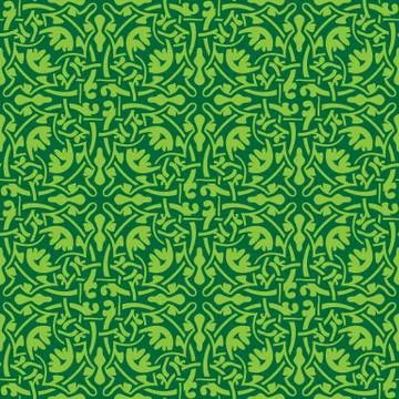Seamless wallpaper pattern Stock Illustration