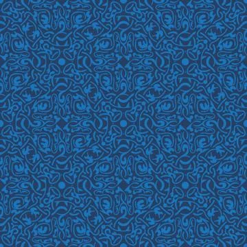 Seamless wallpaper pattern Stock Illustration