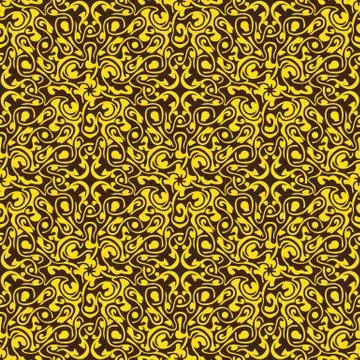 Seamless wallpaper pattern Stock Illustration