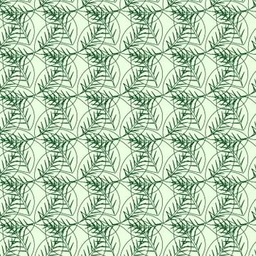 Seamless wallpaper pattern Illustrazione stock