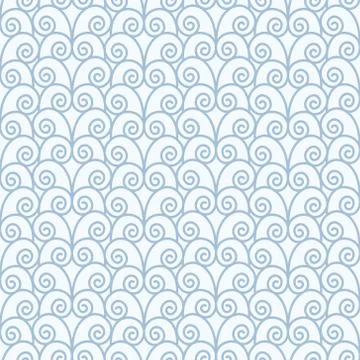 Seamless wallpaper pattern Stock Illustration