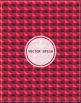 Seamless wallpaper pattern with label - Vector Stock Illustration