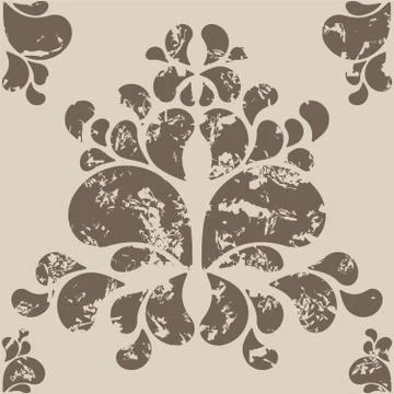 Seamless Wallpaper Vector Pattern Stockillustratie