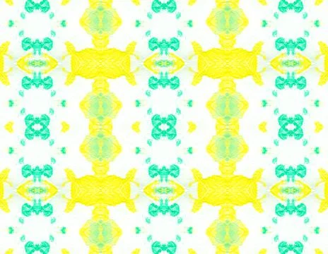 Seamless Water Color Textile Pattern. Stock Illustration