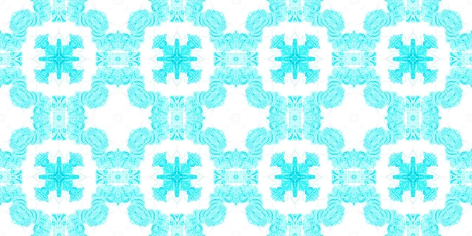 Seamless Water Color Textile Pattern. Stock Illustration