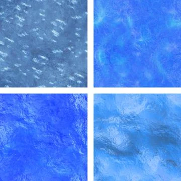 Seamless water texture Stock Illustration