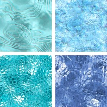 Seamless water texture Stock Illustration