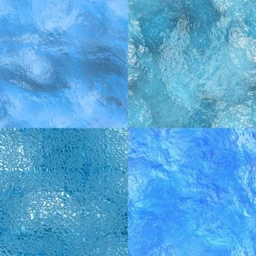Seamless water texture Stock Illustration