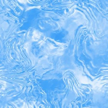 Seamless water texture Stock Illustration