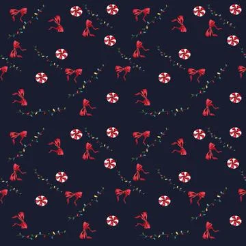 Seamless watercolor pattern Digital Paper Stock Illustration