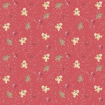 Seamless watercolor pattern Digital Paper Stock Illustration