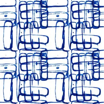 Seamless watercolor pattern Stock Illustration