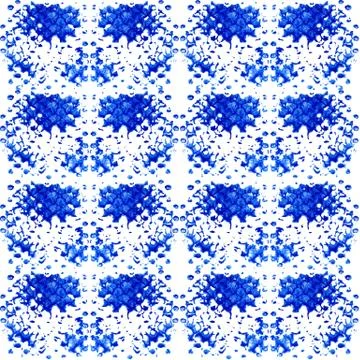 Seamless watercolor pattern Stock Illustration