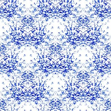 Seamless watercolor pattern Stock Illustration