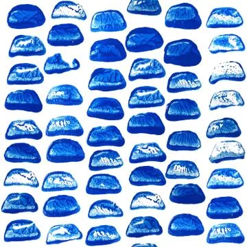 Seamless watercolor pattern Stock Illustration