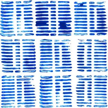 Seamless watercolor pattern Stock Illustration