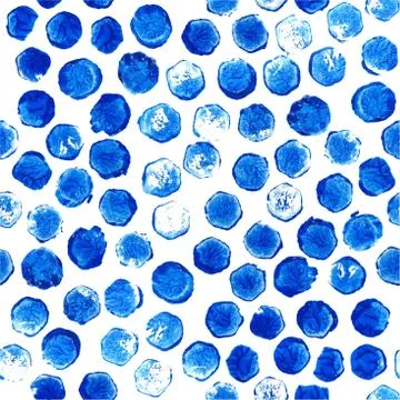 Seamless watercolor pattern Stock Illustration