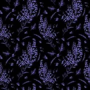 Seamless watercolor pattern Stock Illustration