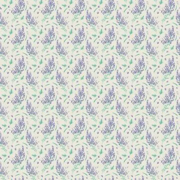 Seamless watercolor pattern Stock Illustration