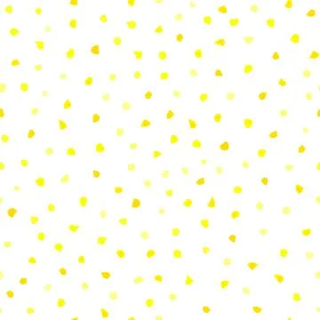 Seamless watercolor vector dot pattern Illustrazione stock