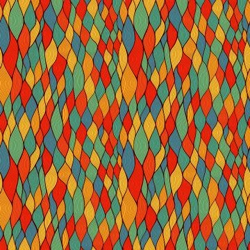 Seamless wave hand-drawn pattern, waves background (seamlessly tiling).can be 스톡 일러스트