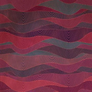 Seamless wave hand-drawn pattern, waves background (seamlessly tiling).can be Illustrazione stock