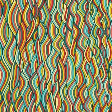 Seamless wave hand-drawn pattern, waves background (seamlessly tiling).can be 스톡 일러스트