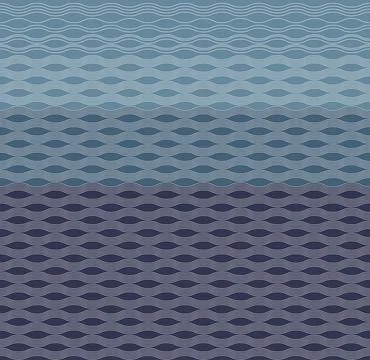 Seamless Wave illustration Pattern EPS Vector Stock Illustration