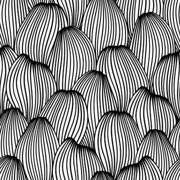 Seamless wave pattern. Background with sea, river or water texture. Stock Illustration