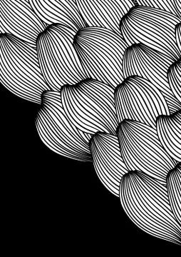 Seamless wave pattern. Background with sea, river or water texture. Stock Illustration