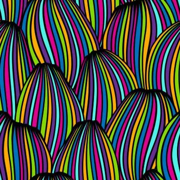 Seamless wave pattern. Background with sea, river or water texture. Stock Illustration