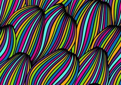 Seamless wave pattern. Background with sea, river or water texture. Stock Illustration