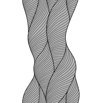 Seamless wave pattern. Background with sea, river or water texture. Stock Illustration